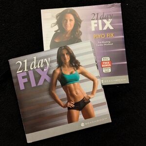 21 Day Fix Plyo Fix Fitness Cardio Yoga Pilates Abs DVD Sets Beachbody Program